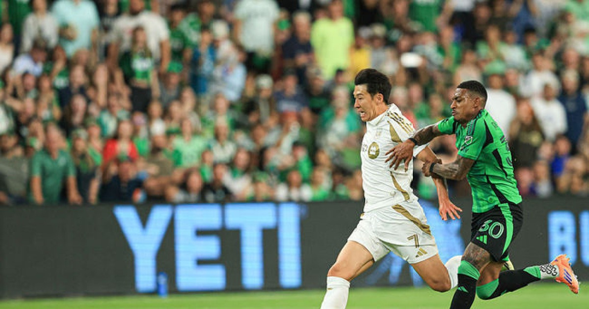 “예전 같지 않았다” 손흥민, 단독 돌파마저 막혔다... LAFC 첫 무득점