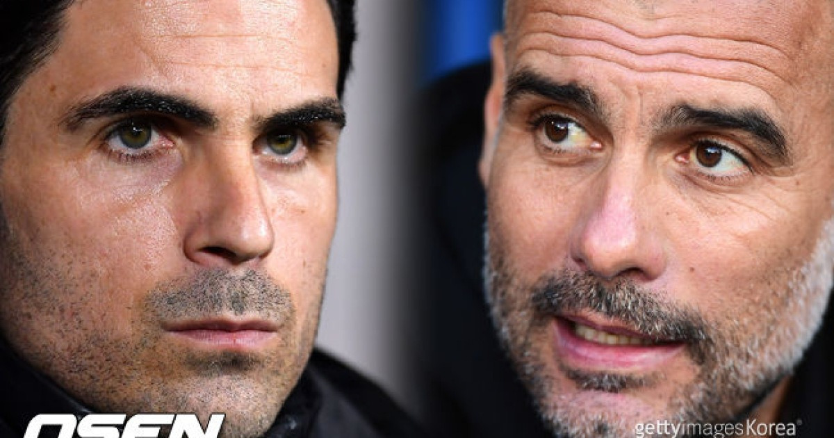 '누가 더 절실한가' 아르테타 vs 과르디올라, 아스날 vs 맨시티...리그컵 결승서 정면충돌