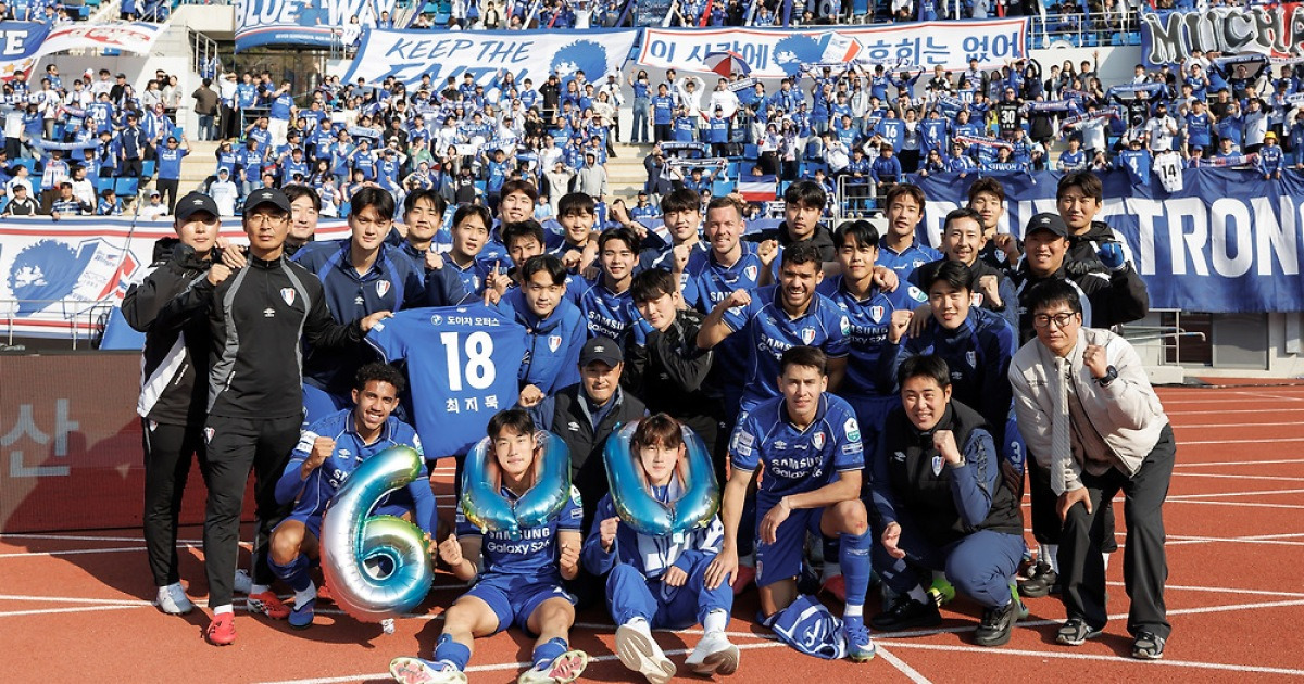이정효 매직에 회장님 효과까지… ‘삼성 이씨들’ 수원 독주 만들다