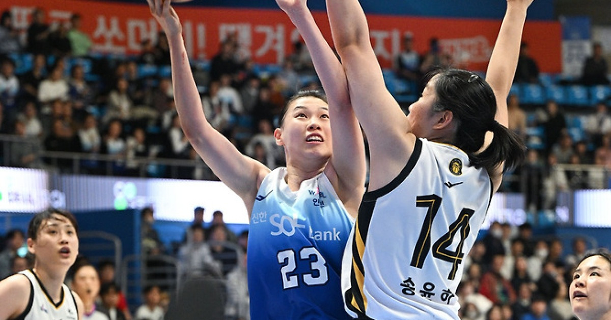여자농구 꼴찌 신한은행, 선두 KB에 77대55 대승