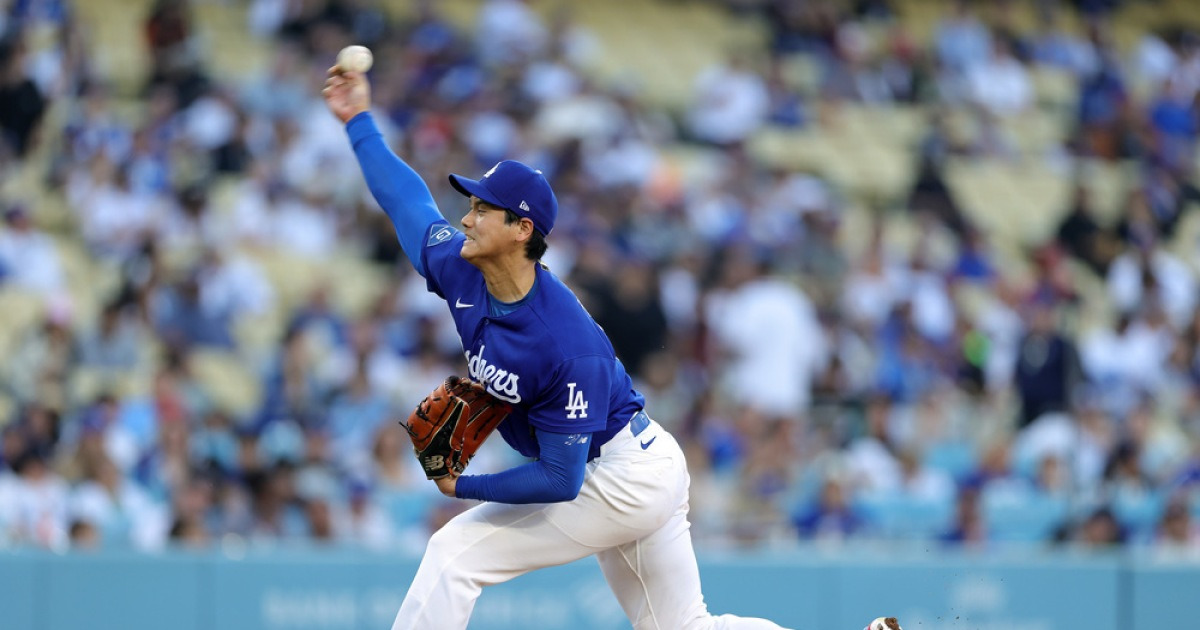 오타니, ‘친정’ 에인절스 상대로 4이닝 11탈삼진 위력투..최고 시속 98.5마일