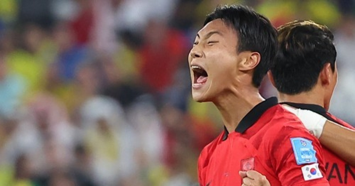 '브라질 찢었다' 백승호, 2022 카타르 WC 최고의 골 5위 선정