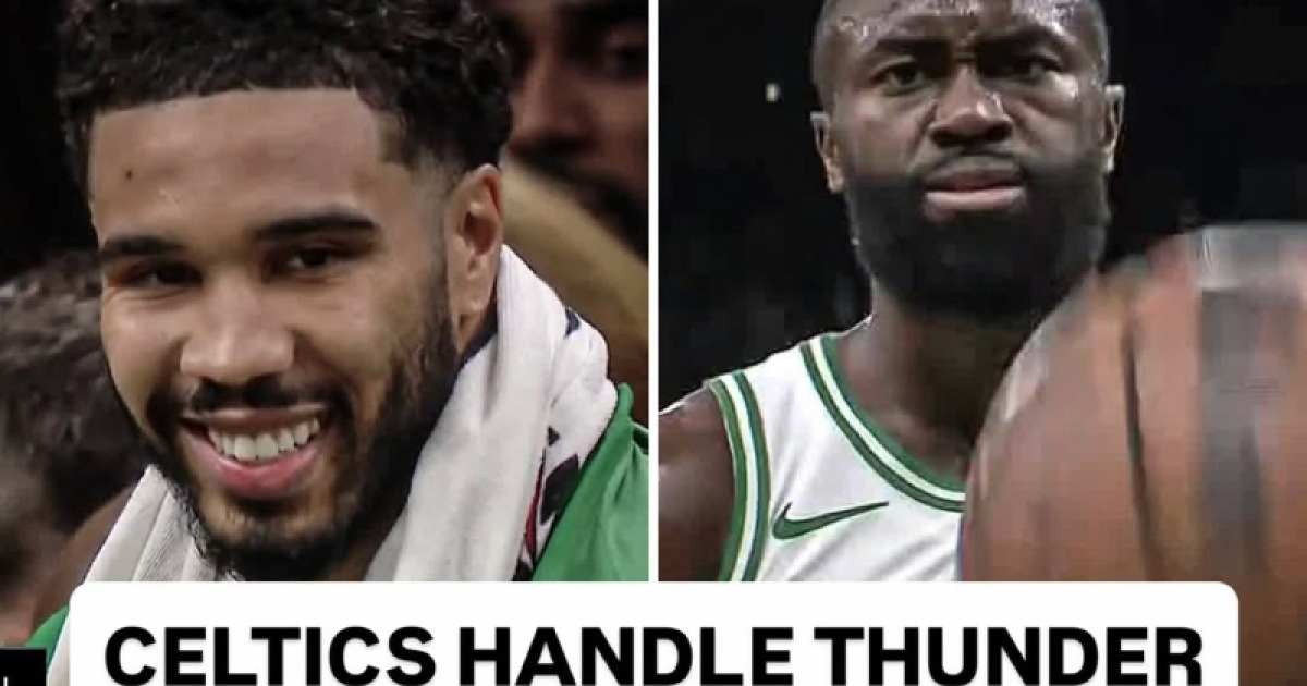 브라운 31점 BOS, 미리보는 파이널서 12연승 OKC 제압