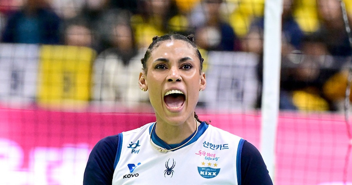 ‘실바 또 터졌다’ GS칼텍스, 현대건설 꺾고 PO 1차전 기선 제압…100%의 가능성 가졌다