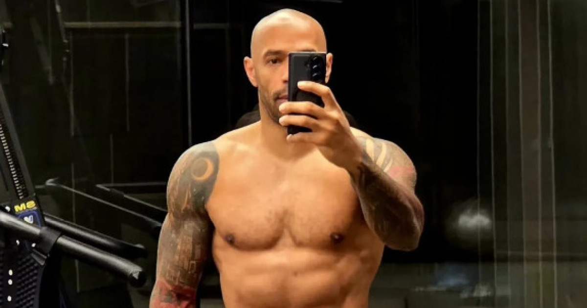 "절친 박지성도 놀랄 짐승 피지컬" 앙리, 48살에 "복싱 선수 데뷔" 예고... "설탕부터 끊었다" 근육질 비결