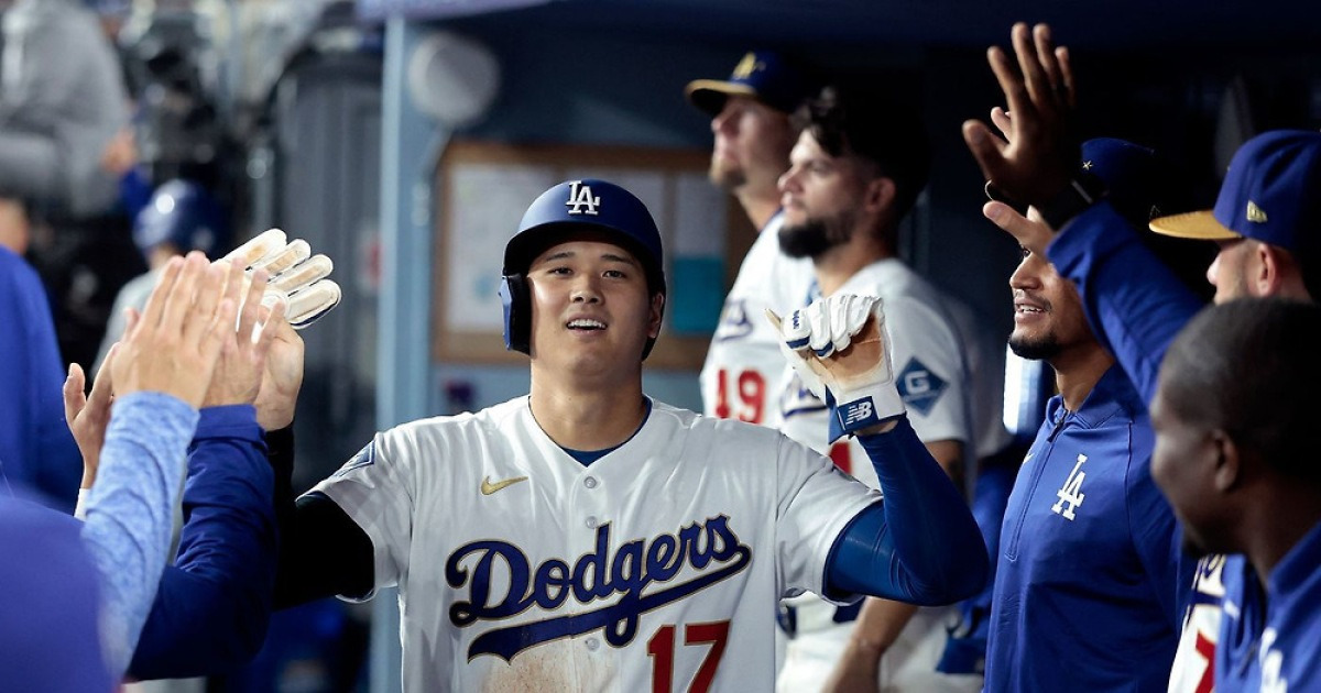 '통 큰' 오타니, 다저스 선수들 전원에게 600만원짜리 시계 선물
