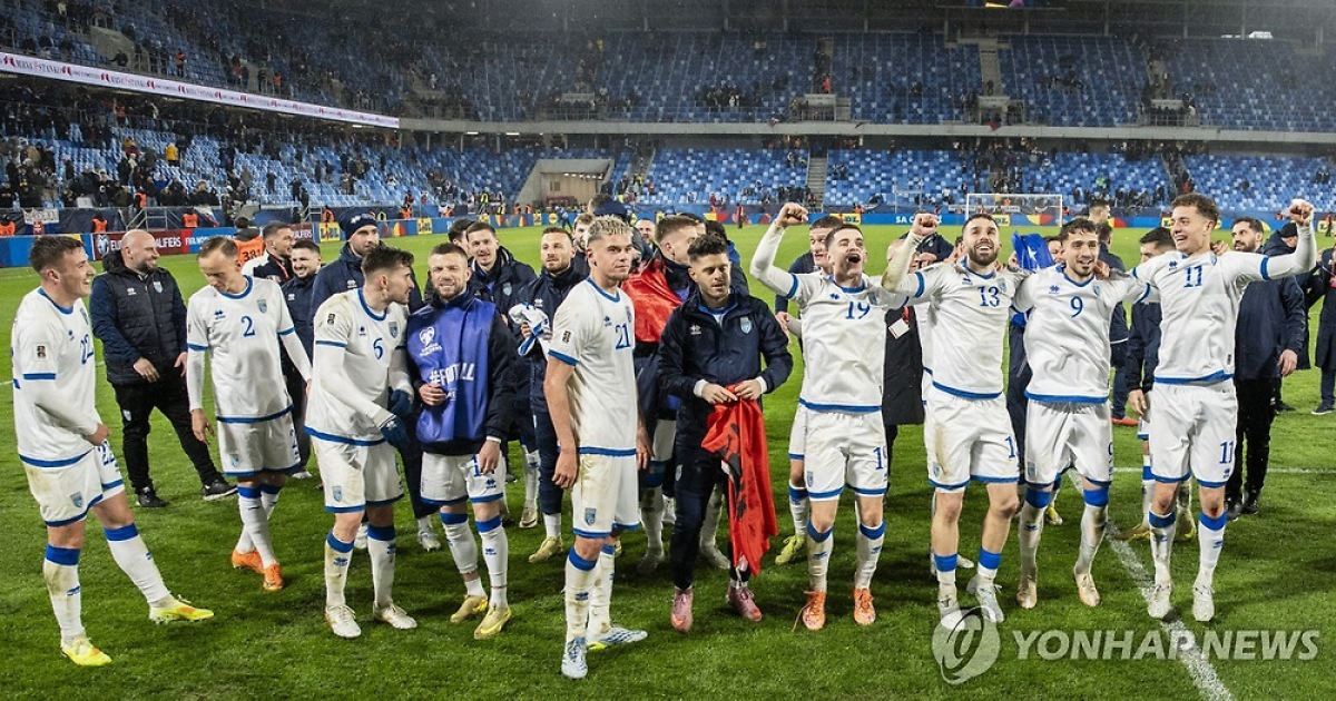 코소보, 월드컵 유럽 PO 결승 진출…튀르키예와 최후의 한판