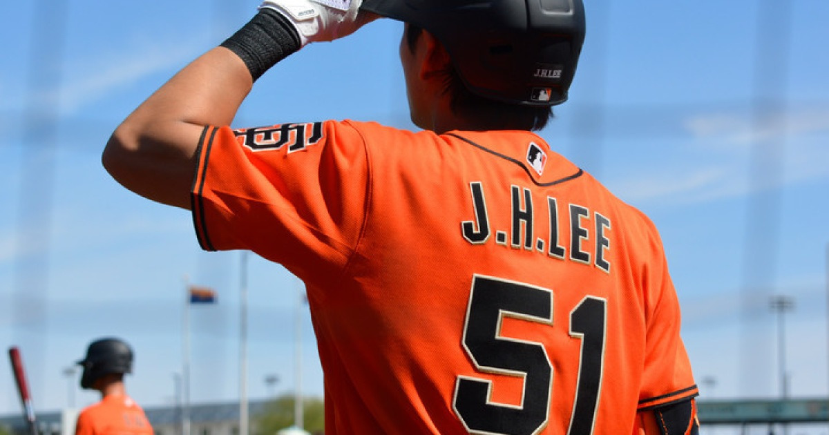 이정후, 28일 양키스전 '5번 타자-우익수' 선발출전…시즌 첫 안타 노린다