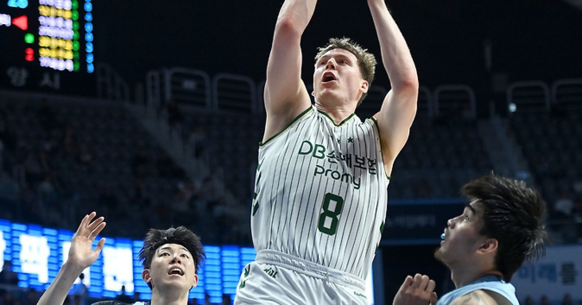 프로농구 DB, 소노 11연승 저지…엘런슨 38점 맹활약