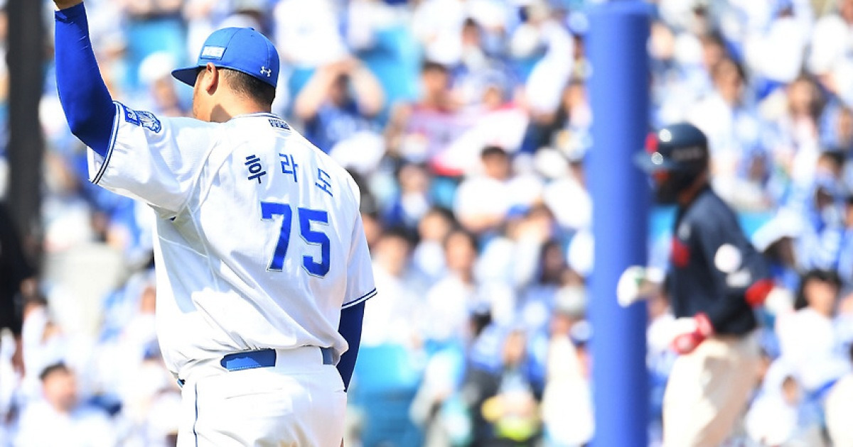 미안, 라팍 우리가 좀 쓸게...롯데 펑펑펑, 로드리게스 무실점 데뷔전 진땀승, 삼성에 승리, 시범경기 1위, 우연이 아니었네[대구리뷰]