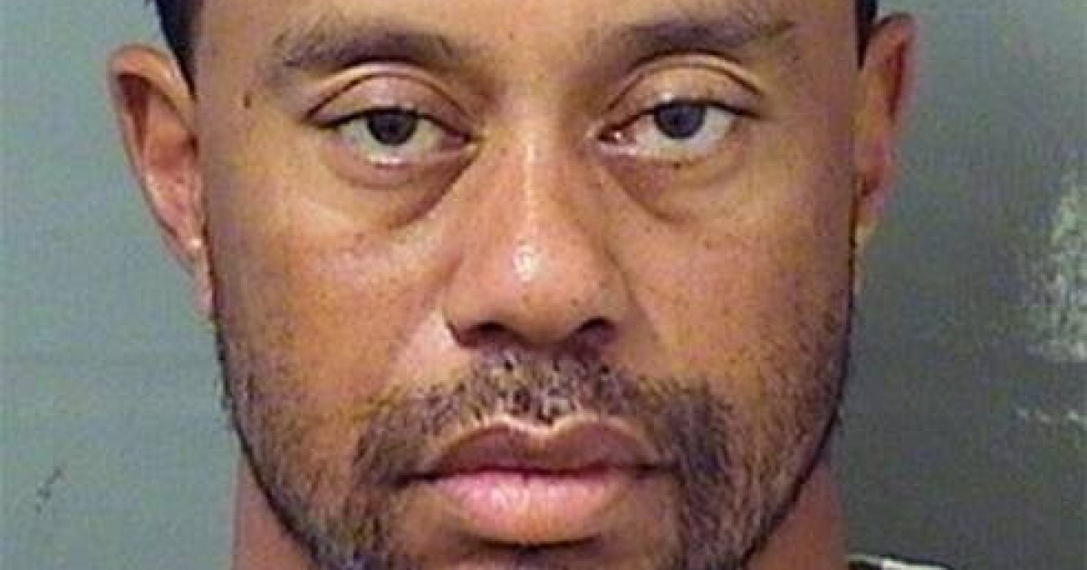 '골프 황제인가, 사고 황제인가?' 우즈, 9년 만에 또 '약물운전' 혐의로 체포…차량 전복 사고→부상은 없었다