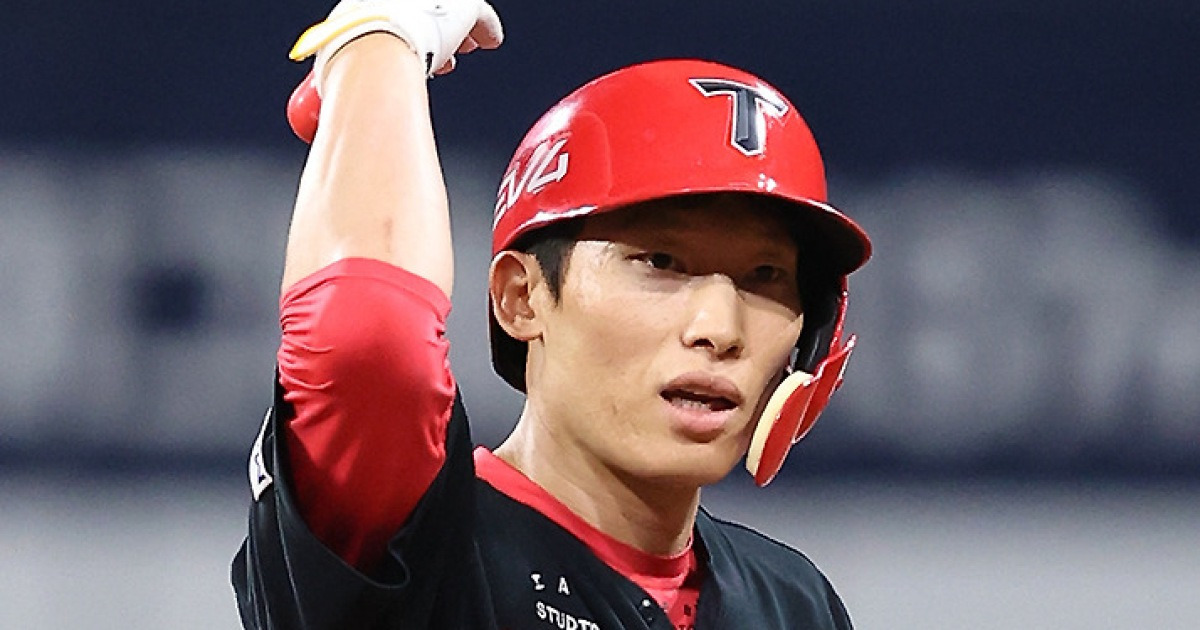 "김호령 수비, 세계 1등" 윤석민 파격 발언…타격도 폭발→FA 대박도 보인다