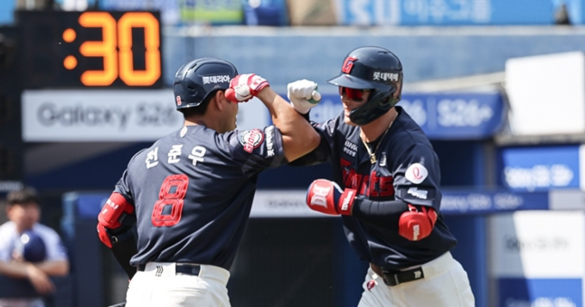 '시범 1위' 롯데 기세 대단! 9회 만루 몰렸지만, 삼성에 6-3 진땀승→2022시즌 이후 무려 4년 만에 개막전 승리 [대구 현장리뷰]