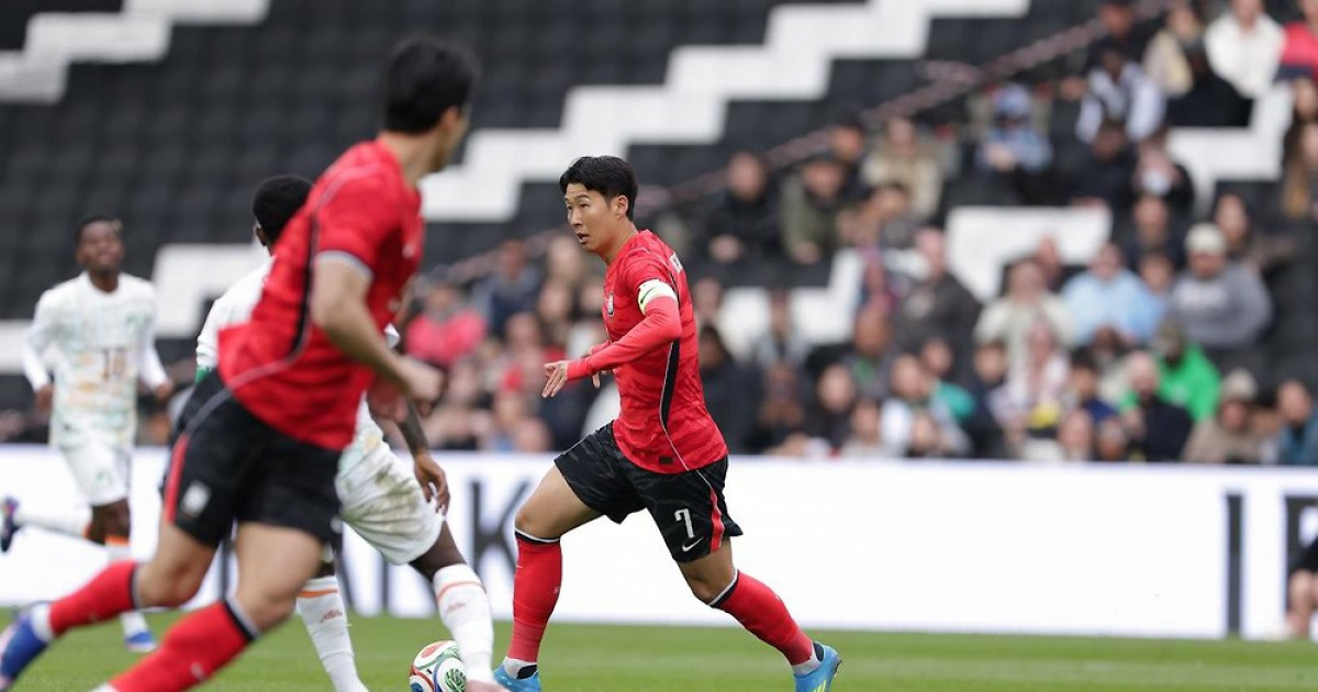 '홍명보호 최악 졸전' 골대 3번 맞혔어도 '자동문 수비' 답 없네... 손흥민·이강인 침묵, 코트디부아르에 0-4 완패