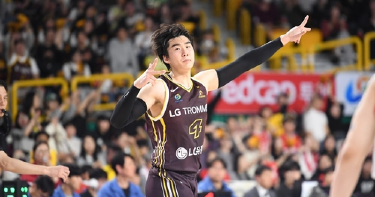 유기상·양홍석 쌍포 폭발…프로농구 LG, 우승 매직넘버 '2'(종합)