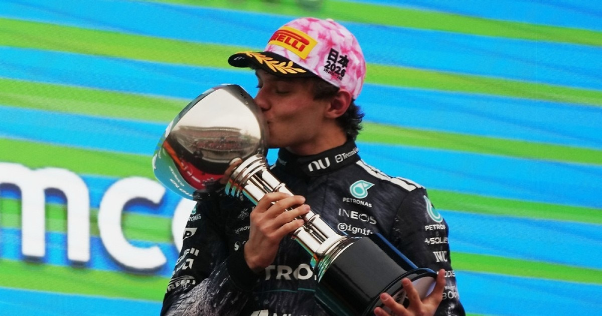 '19세 신성' 안토넬리, F1 일본 GP '폴 투 윈'…2연승 질주