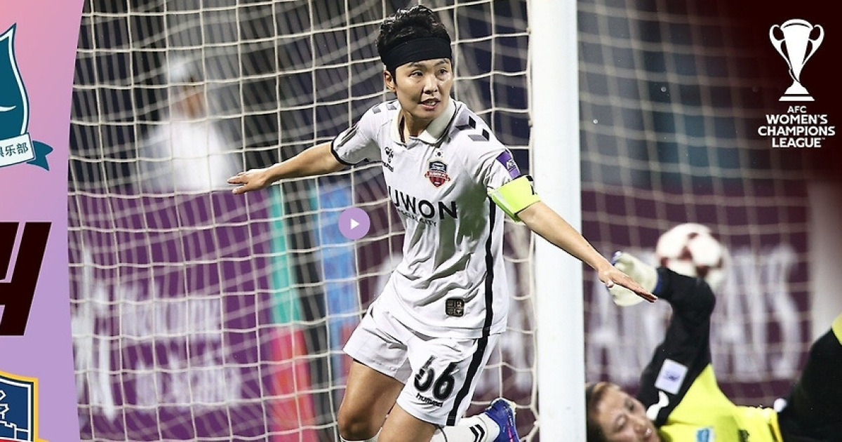 수원FC 위민, 5월 20일 안방서 북한 내고향과 AWCL 준결승