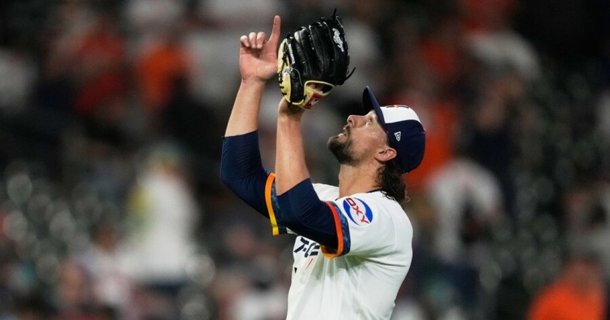 폰세 비극적으로 쓰러진 날, 와이스는 '156km' MLB 첫 무실점 투구… 엇갈린 한화 원투펀치 희비