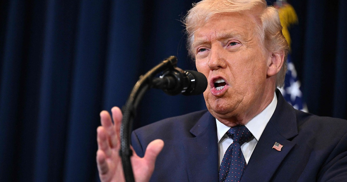 트럼프 중대발표 관련 보도 화면