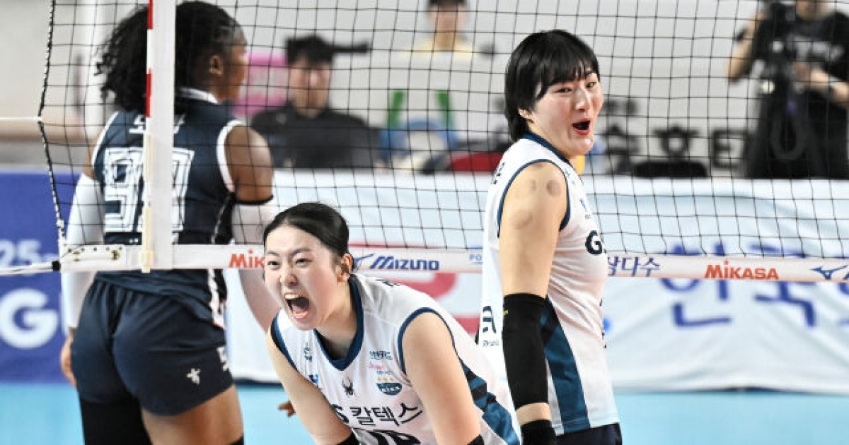 “증명하고 싶었다” 최가은의 첫 봄 배구, ‘분위기 메이커’ 권민지와 코트를 누비다 [MD김천]