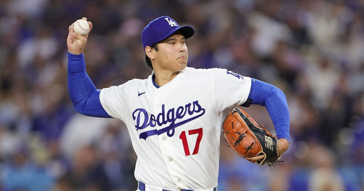 시즌 첫 등판 오타니, 6이닝 무실점으로 ‘승리 투수’