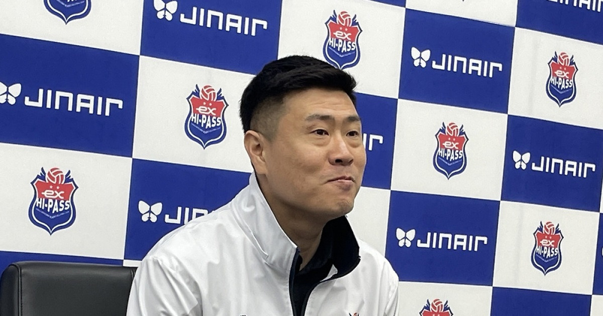 '6㎏ 빠진' 김영래 도로공사 대행의 험난했던 챔프 1차전