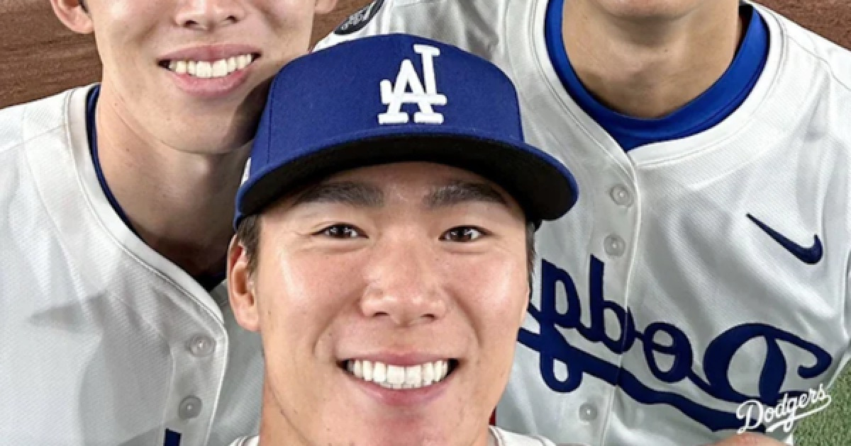 사사키→오타니→야마모토, 3경기 연속 일본인 투수 선발 기용한 다저스...MLB 150년 최초 역사