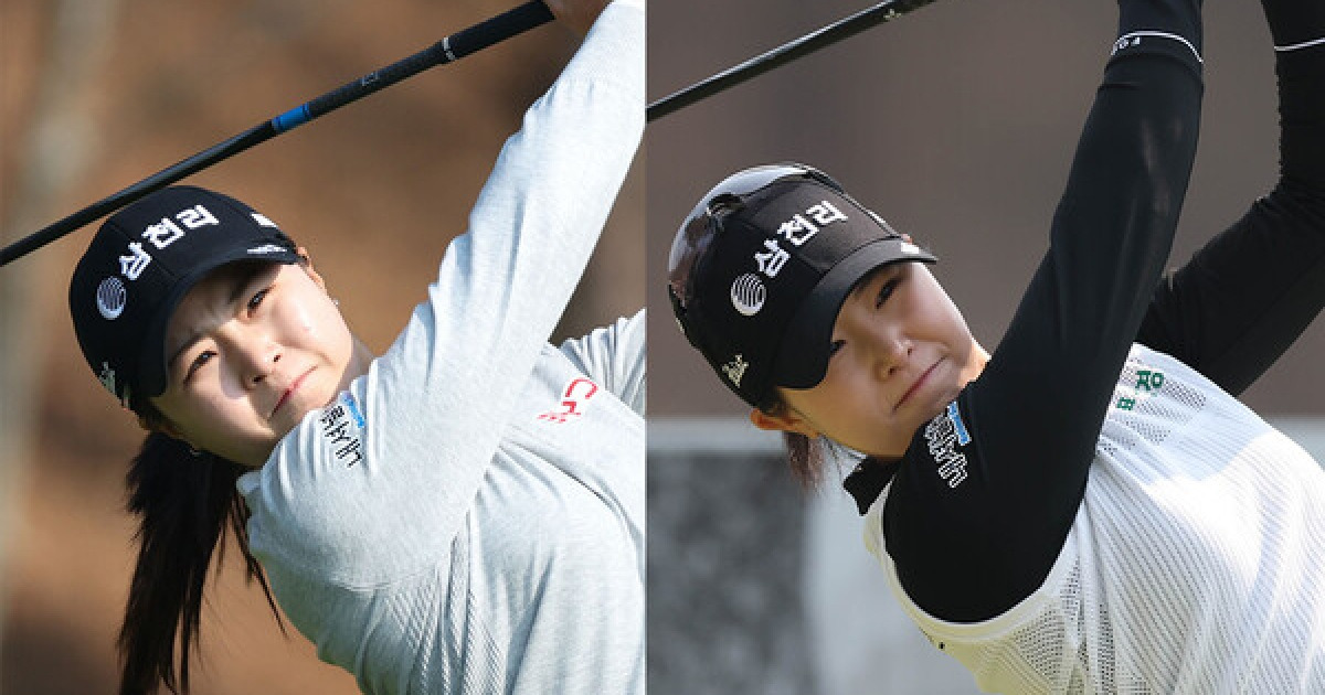 '성장 ing' 고지원, 국내 개막전 첫날 선두…언니 고지우와 희비 [KLPGA]