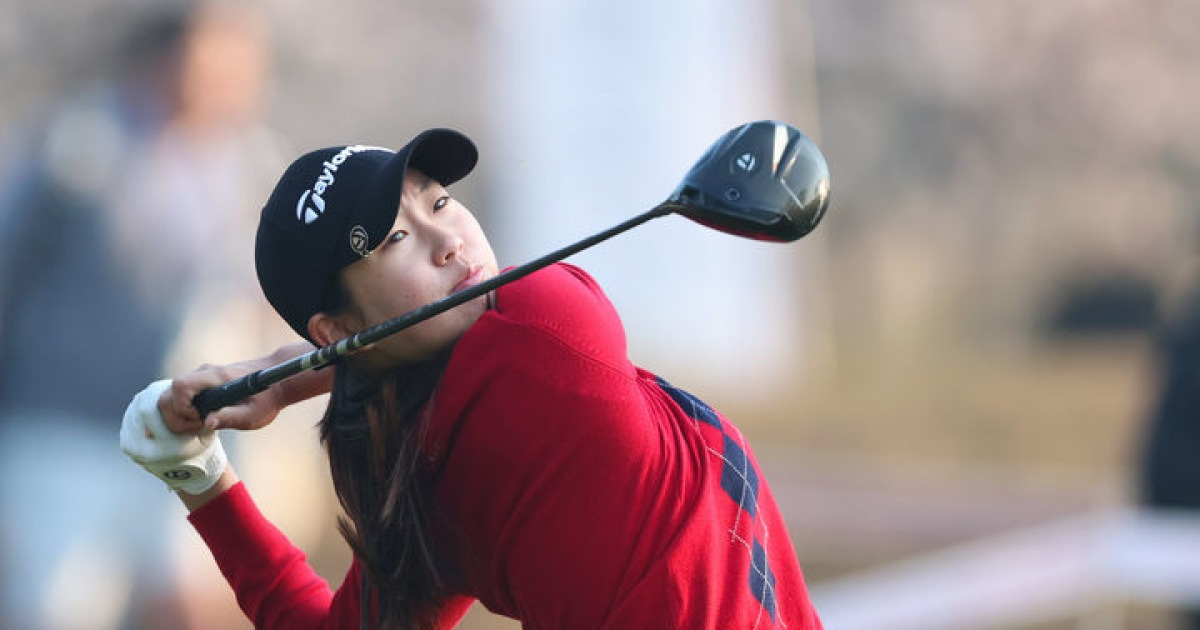'KLPGA 국내 개막전서 이글' 중학생 김서아 "롤 모델은 코르다"