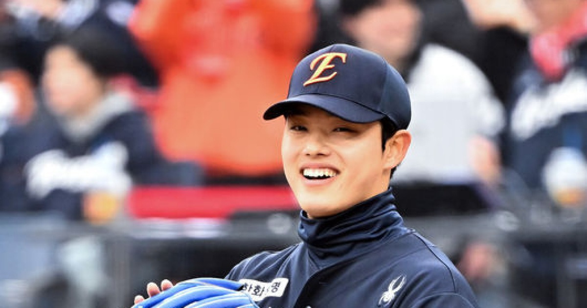 '허인서와 배터리' 문동주 시즌 첫 등판, 김경문 감독 "5이닝까지 기대 안 한다" [오!쎈 대전]