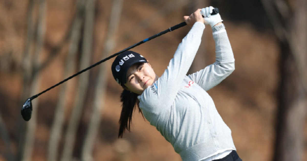 지난해 2승 고지원, KLPGA 투어 국내 개막전 첫날부터 선두 질주