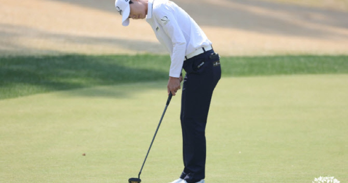 부진 탈출 위해 처음 '퍼트 역그립' 시도한 박성현, 7개 '버디쇼'