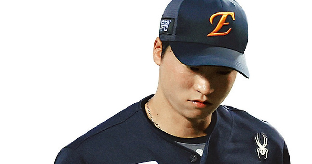 헤드샷 퇴장-부상… 엄상백을 어쩌나