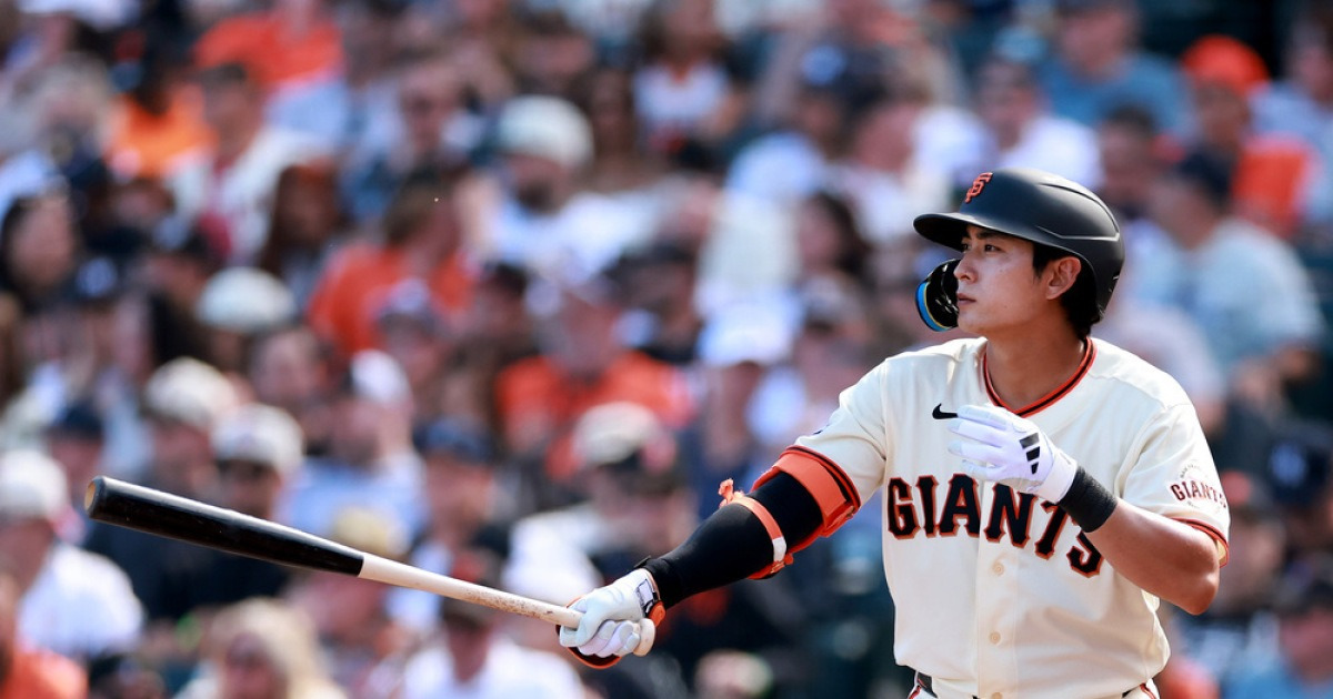 ‘타율 0.190’ 초반 부진한 이정후, 메츠전 6번 우익수..4G 연속 6번타자 출전