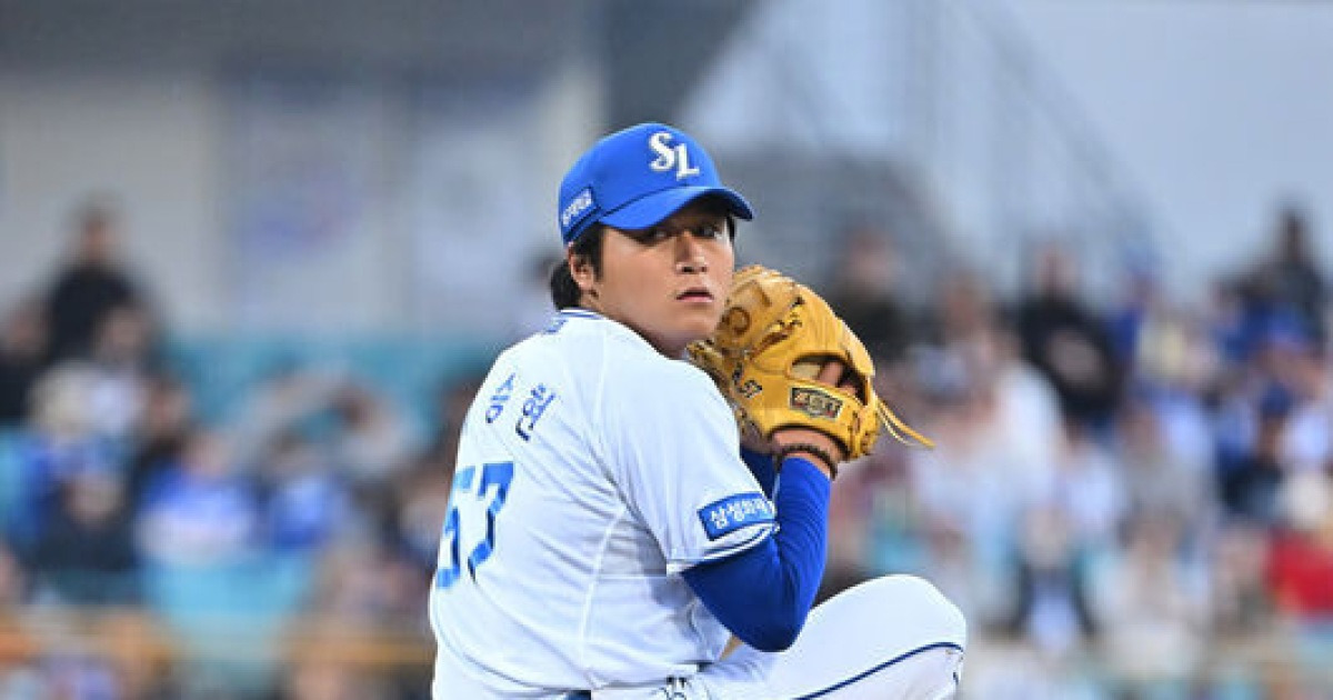 대박! 무사 만루에서도 안 무너졌다…사령탑도 감탄한 1차지명 좌완의 위기관리 능력 [오!쎈 대구]