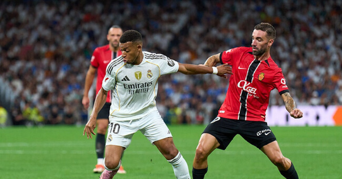 마요르카 대 레알 마드리드 경기 관련 이미지