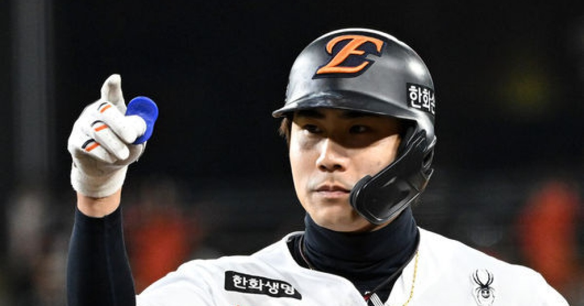 한화, 주전 유격수 선발 라인업서 빠졌다…왼 내전근 통증으로 휴식 '대수비 출격 대기' [오!쎈 잠실]