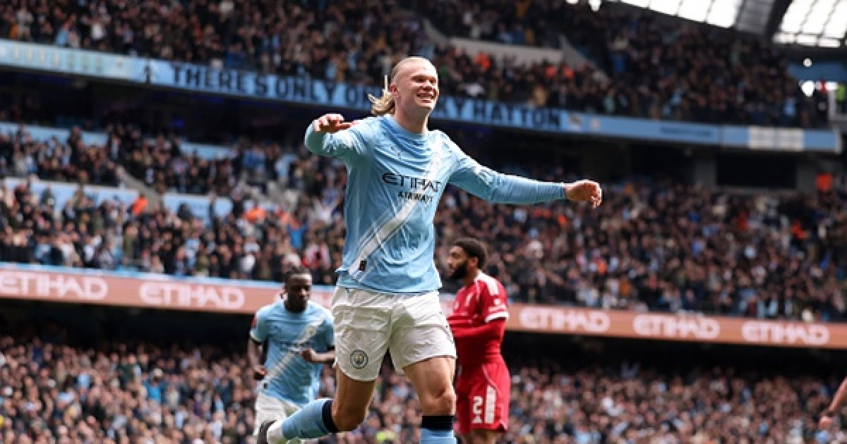 '홀란 해트트릭' 맨시티, 리버풀에 4-0 대승…8시즌 연속 FA컵 4강 진출