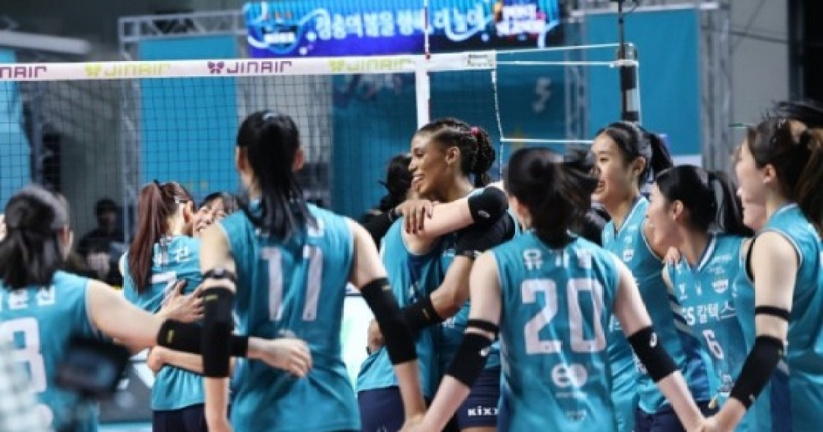 GS칼텍스, 5년 만에 V리그 왕좌 탈환...준PO 출발 '3위팀' 최초 통합 우승