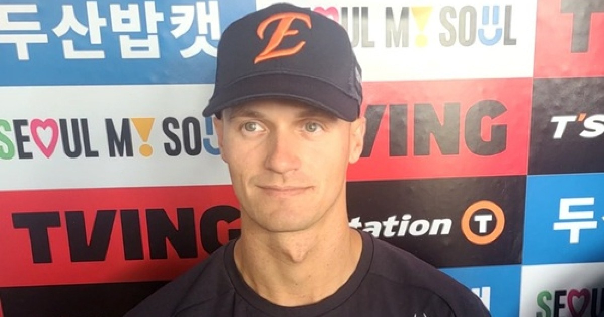 前 KIA '광주 토르' 추천 있었다? 한화 6주 임시 외인, 초고속 韓 입국…"난 제구 좋은 투수, 100% 선발 준비 완료" [잠실 인터뷰]