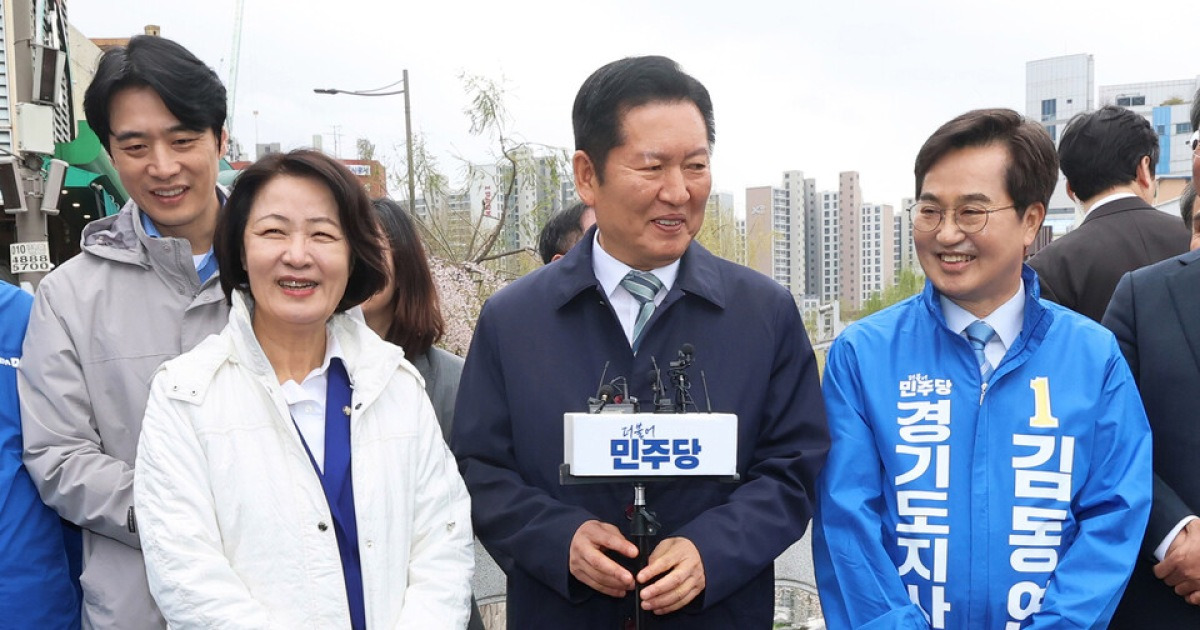 민주당 경기도지사 경선 AI 정책 경쟁 관련 이미지