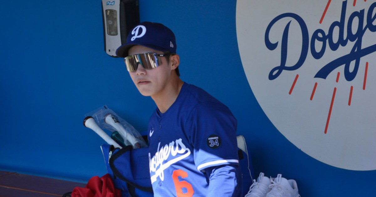 ML '콜업' 김혜성, 또 '찬밥신세'…6일 워싱턴전, 벤치 대기