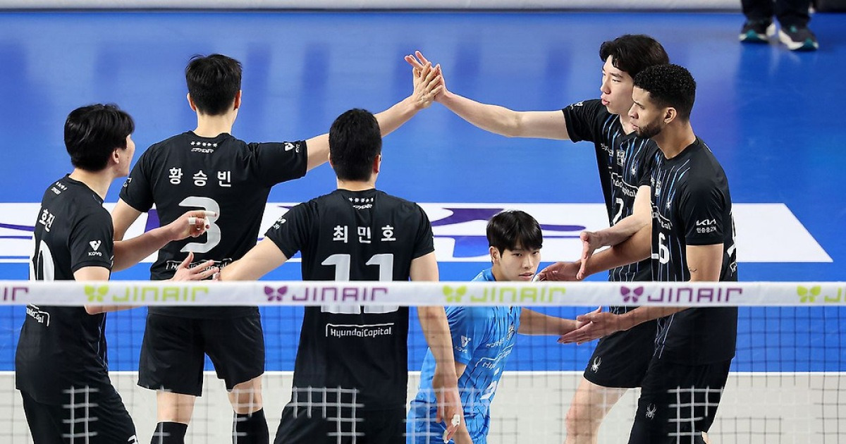 독 오른 현대캐피탈, 죽을 힘으로 우승 가능성 살렸다