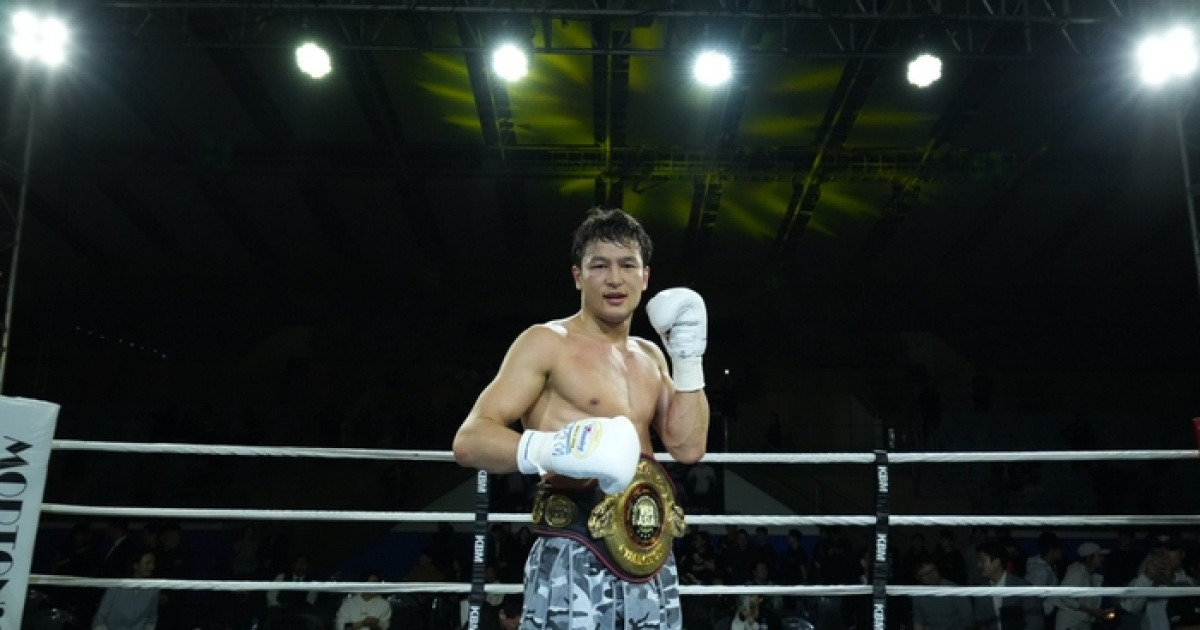 ‘우즈베크 출신 복서’ 최시로, 또 KO승… 12전 전승 세계 챔피언 향해 순항