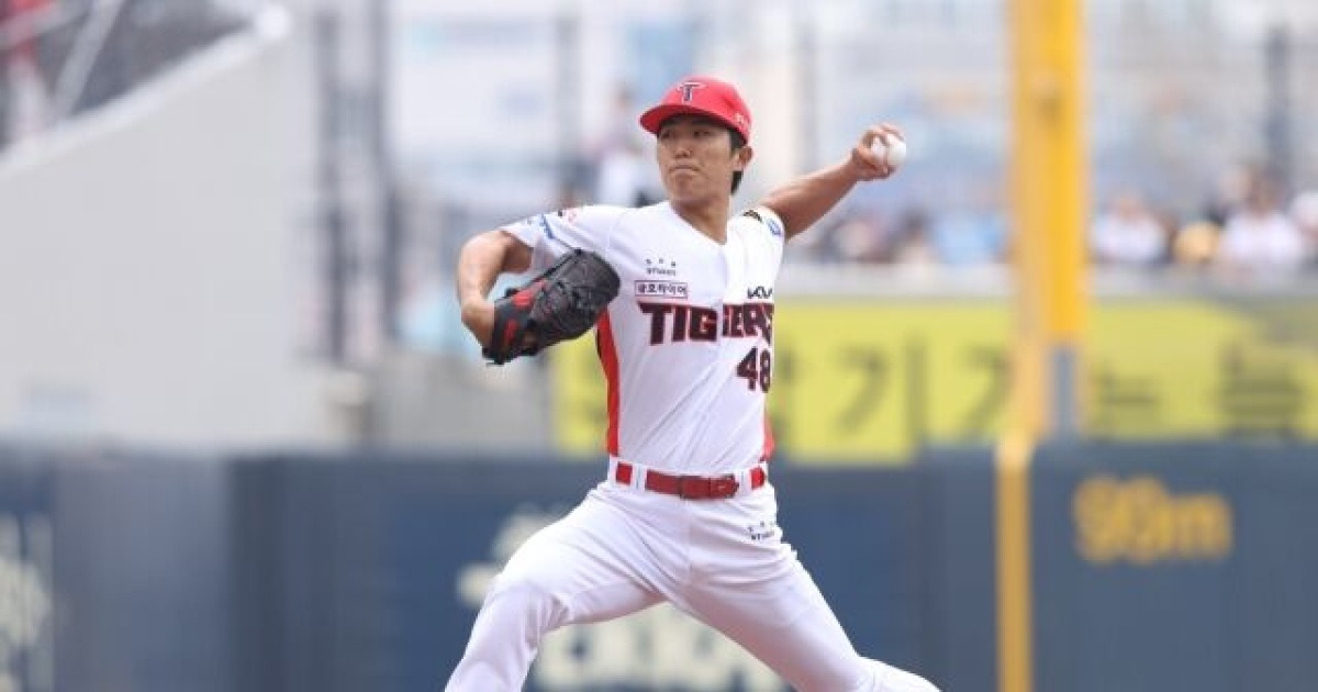 “예측 타격” KIA 150km 왼손 파이어볼러 ERA 13.50, 여전한 성장통…꽃범호 위로, 극복해야 진짜 에이스다[MD광주]