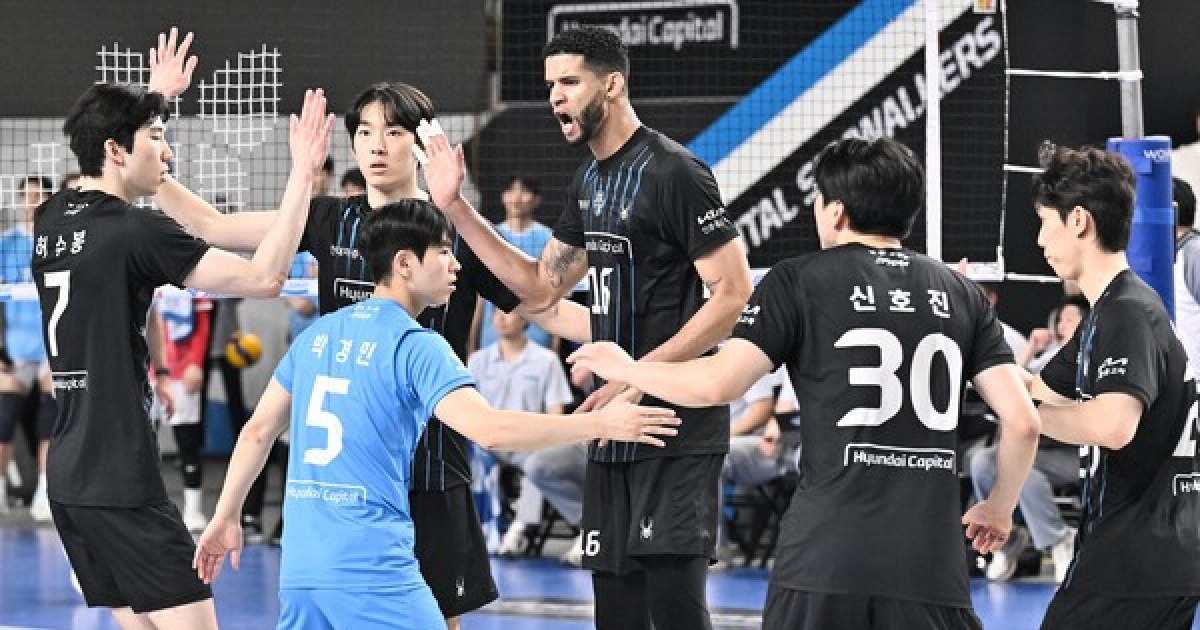 '끝난 줄 알았나' 현대캐피탈, 셧아웃 반격으로 0% 확률에 맞선다