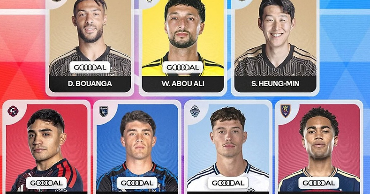 "역사상 2번째 '4도움' 대기록하니 뽑아주네" 손흥민, 새 시즌 MLS 첫 '이 주의 팀' 지각 '쾌거'…'흥부 위력' 부앙가, 스리톱 점령