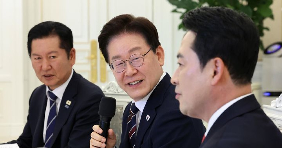 발언하는 이재명 대통령