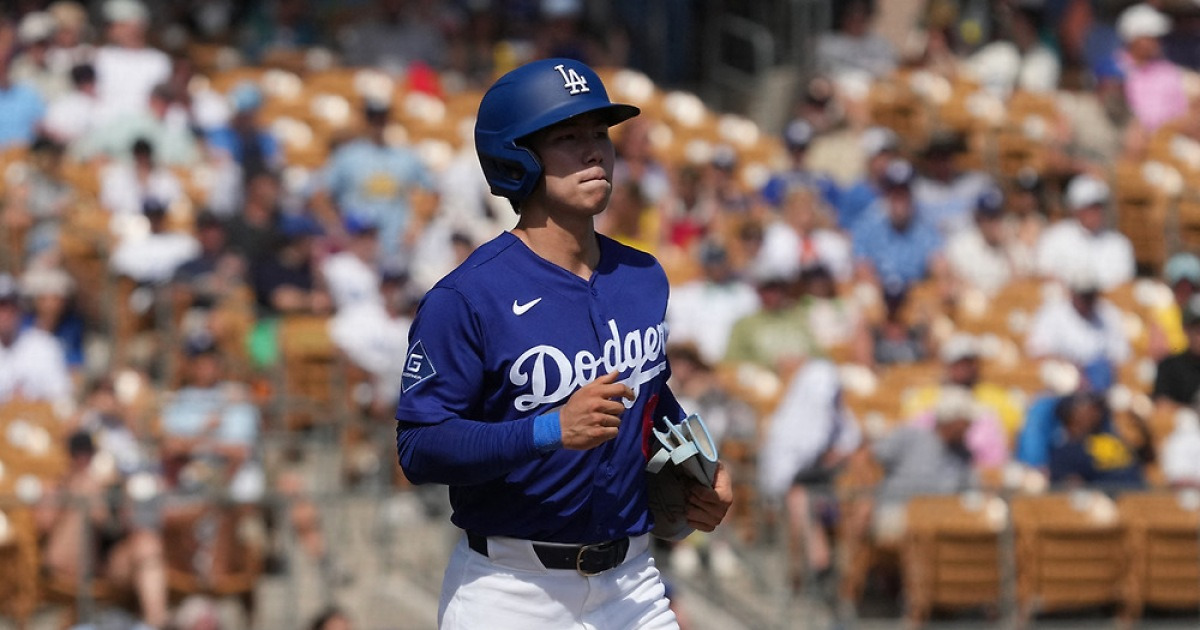 MLB 복귀 후 첫 선발, 멀티히트에 볼넷까지 ‘3출루’ 경기 만든 ‘혜성특급’, 여기에 호수비까지…타선 폭발한 다저스, 토론토에 14-2 대승
