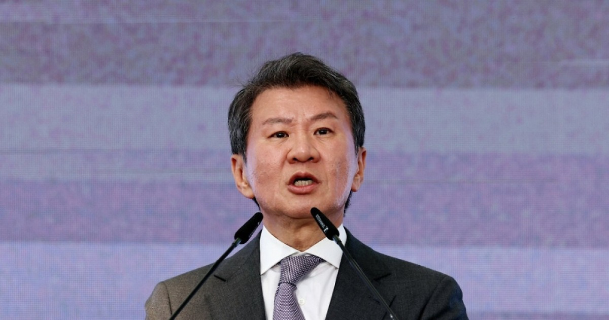 '코리아풋볼파크 개관' 정몽규 회장 "한국 축구, 월드컵 4강 이상도 가능... 열심히 노력할 것"